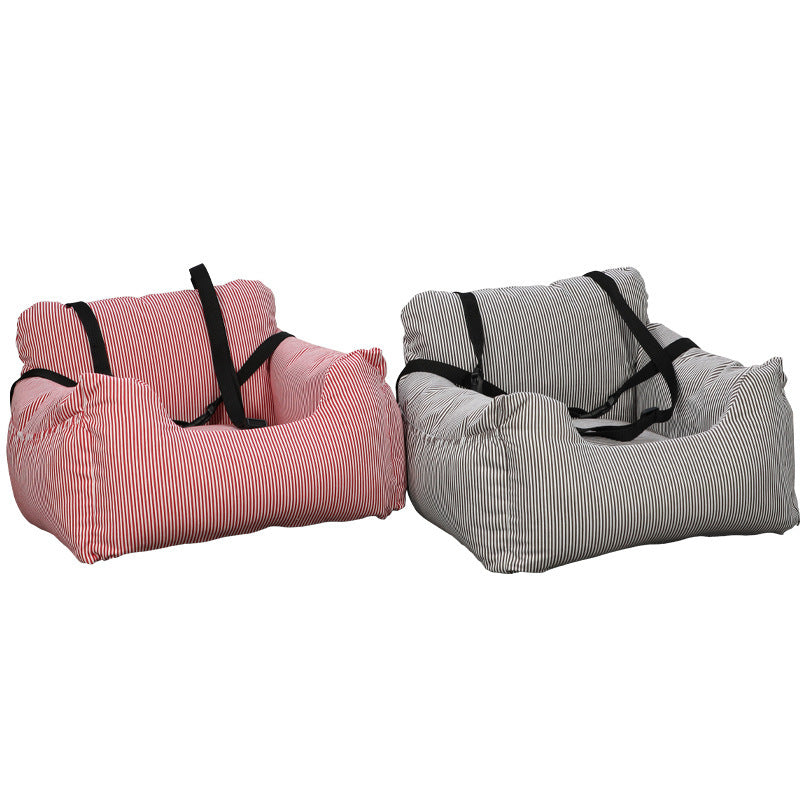 Removable and washable pet car seat