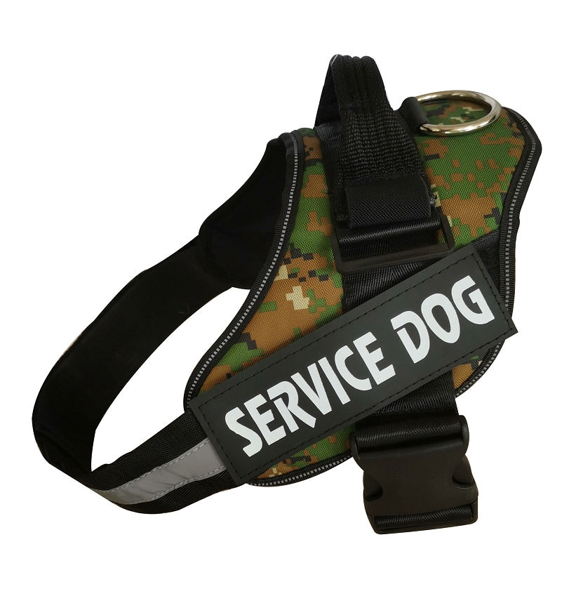 Custom Reflective No-Pull Dog Harness – Adjustable Breathable Harness for Small to Large Dogs