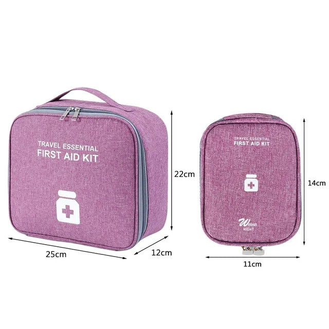 Large Capacity First Aid Kit Home/Travel Medicine Storage