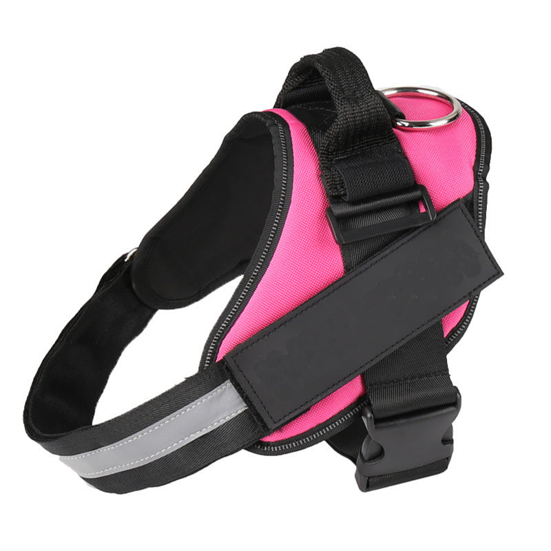 Custom Reflective No-Pull Dog Harness – Adjustable Breathable Harness for Small to Large Dogs