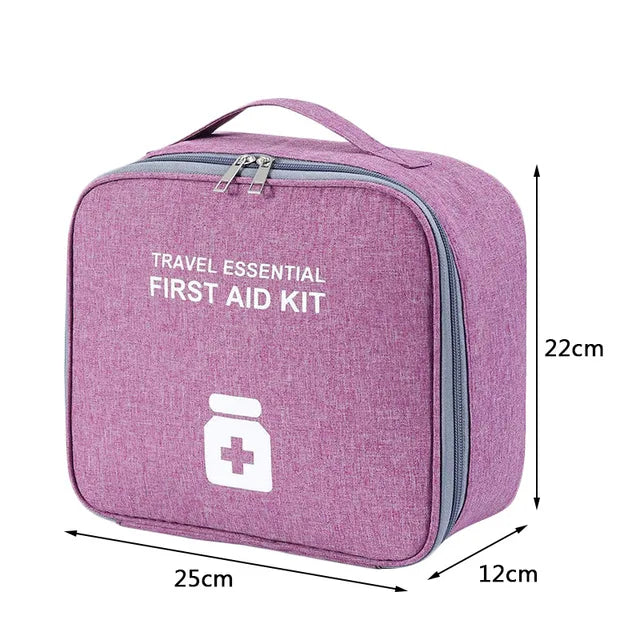 Large Capacity First Aid Kit Home/Travel Medicine Storage