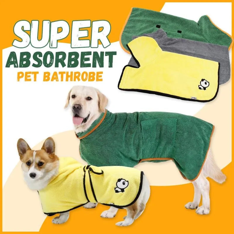 Soft Pet Bathrobe Towel