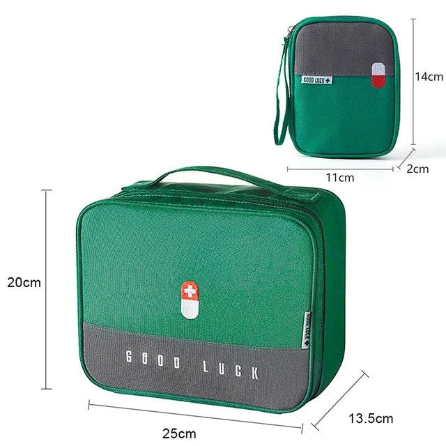 Large Capacity First Aid Kit Home/Travel Medicine Storage