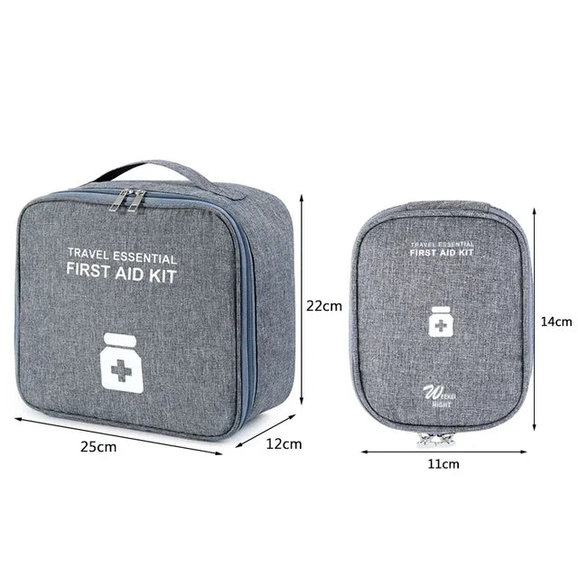 Large Capacity First Aid Kit Home/Travel Medicine Storage