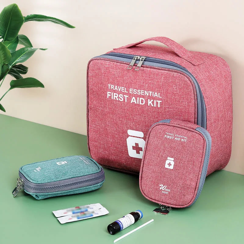 Large Capacity First Aid Kit Home/Travel Medicine Storage