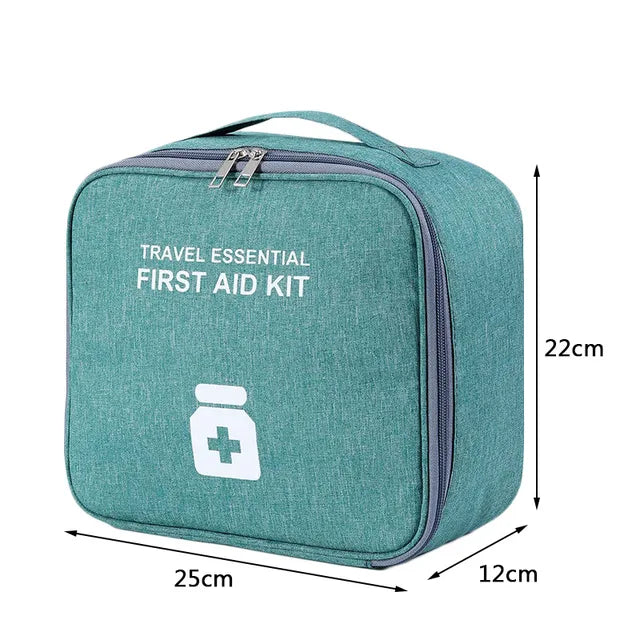 Large Capacity First Aid Kit Home/Travel Medicine Storage