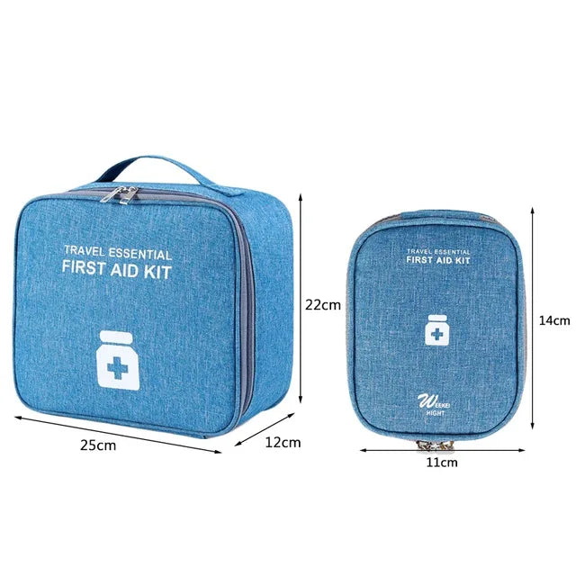 Large Capacity First Aid Kit Home/Travel Medicine Storage