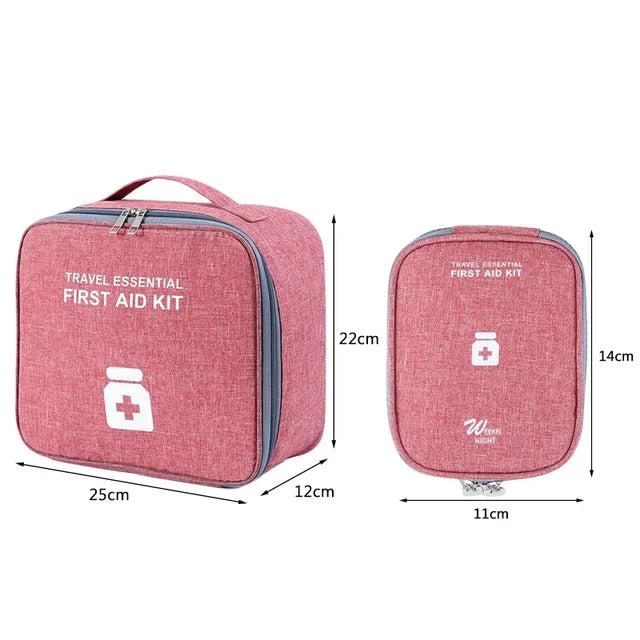 Large Capacity First Aid Kit Home/Travel Medicine Storage